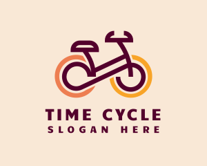 Bicycle Cycling Exercise logo design