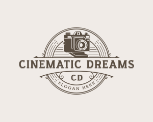 Photography Film Camera  logo design