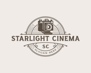 Photography Film Camera  logo design