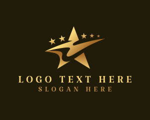 Entertainment - Star Swoosh Celebrity logo design