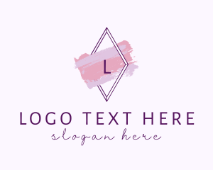 Purple - Purple Watercolor Salon logo design