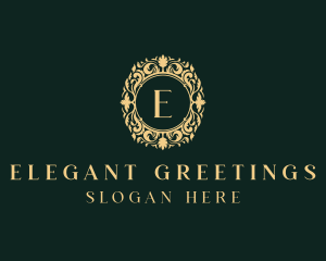 Elegant Floral Ornament logo design