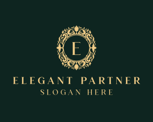 Elegant Floral Ornament logo design