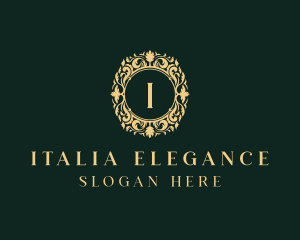 Elegant Floral Ornament logo design