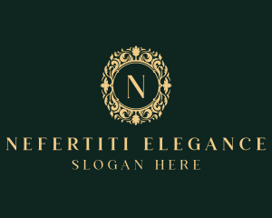 Elegant Floral Ornament logo design