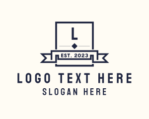 Generic Geometric Ribbon Logo