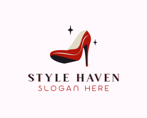 Stiletto Fashion Shoe Logo