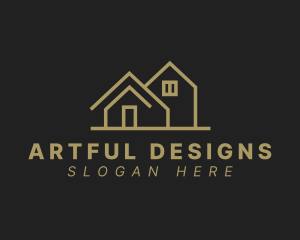 House Property Builder logo design