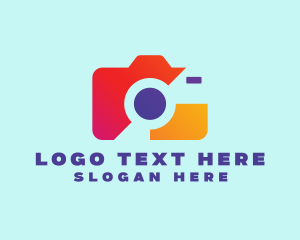 Negative Space - Professional Camera Repair logo design