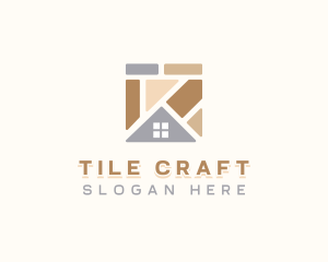 Floor Tiling Pavement logo design