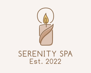 Relaxing - Relaxing Scented Candle logo design