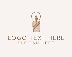 Ministry - Wellness Scented Candle logo design