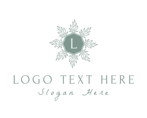 Leaf Wreath Wellness Logo