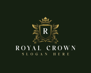 Royal Shield Crest logo design