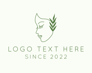 Girl - Organic Beauty Spa logo design