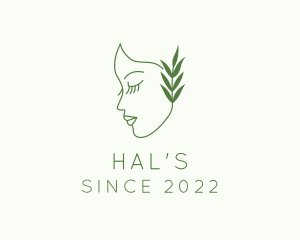 Facial - Organic Beauty Spa logo design