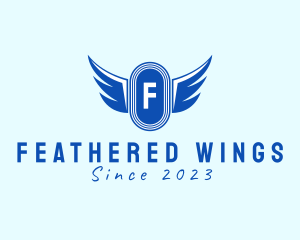 Modern Aviation Wings logo design