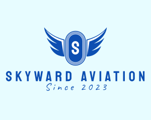 Aeronautical - Modern Aviation Wings logo design