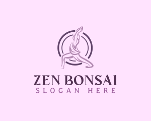 Yoga Zen Meditation logo design