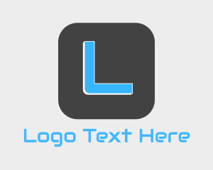 Future - Blue Tech App Company logo design