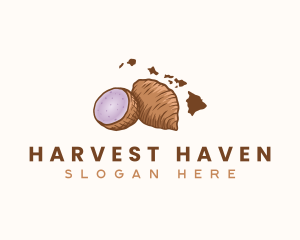 Hawaii Taro Crop logo design