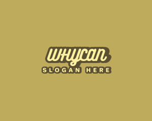 Retro Stylish Brand Logo