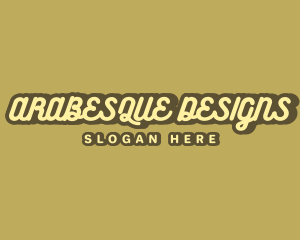 Retro Stylish Brand logo design