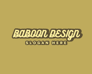 Retro Stylish Brand logo design