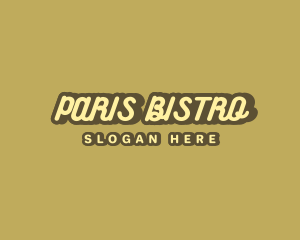 Retro Stylish Brand logo design