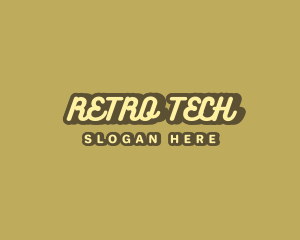 Retro Stylish Brand logo design