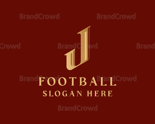 Gold Elegant Brand Logo