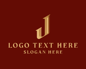 Fashion - Gold Elegant Brand logo design