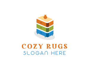 Rug - Drawer Furniture Decor logo design