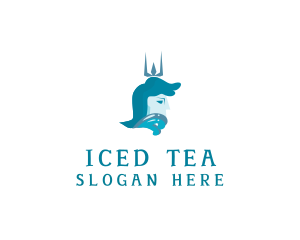 Ice Lady Character  logo design