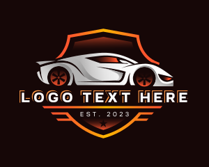 Emblem - Car Mechanic Automotive logo design