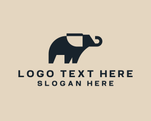 Desert - Elephant Wildlife Sanctuary logo design