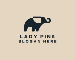 Green Elephant - Elephant Wildlife Sanctuary logo design