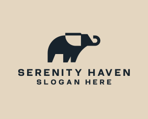 Sanctuary - Elephant Wildlife Sanctuary logo design