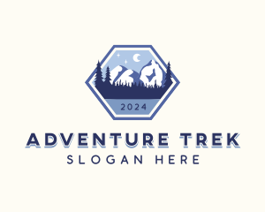 Trekking - Summit Mountain Trekking logo design