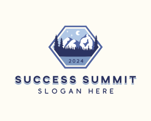 Summit Mountain Trekking logo design