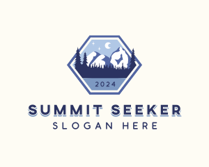 Summit Mountain Trekking logo design