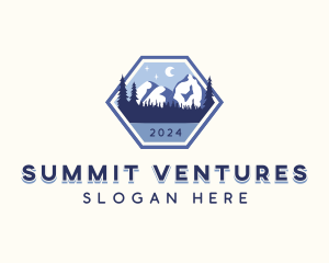 Summit Mountain Trekking logo design