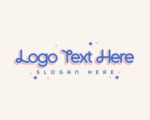 Wordmark - Cute Cosmic Star logo design