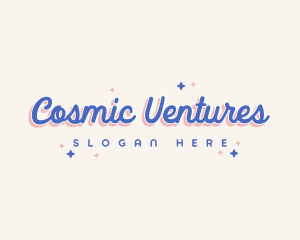 Cute Cosmic Star logo design