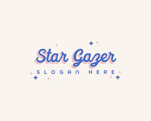 Cute Cosmic Star logo design