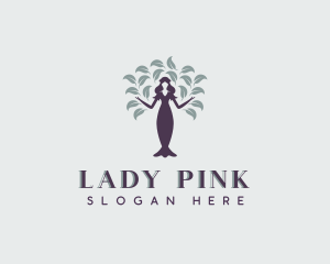 Nature Lady Wellness logo design