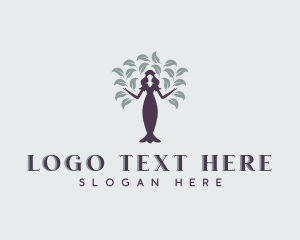 Counselling - Nature Lady Wellness logo design