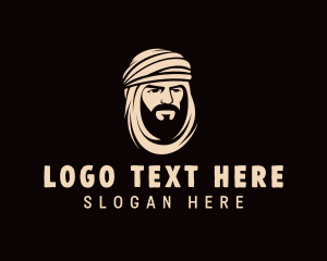 Traditional - Traditional Bedouin Man logo design