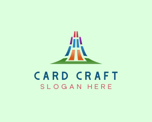 Card - Abstract Printing Palette logo design