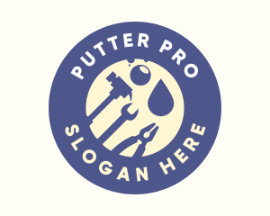 Plumber Handyman Tools logo design